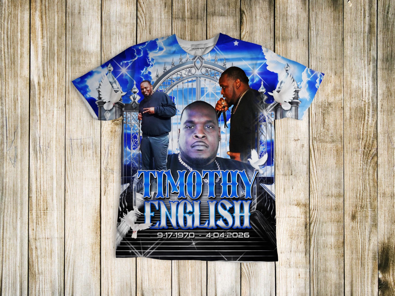 Timothy “Blackboy” English Memorial Shirt