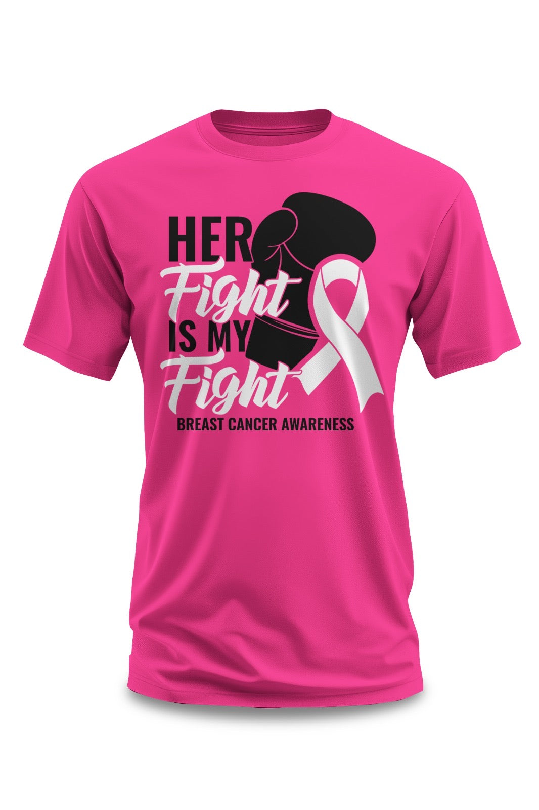Her Fight Is My Fight – Breast Cancer Awareness Shirt