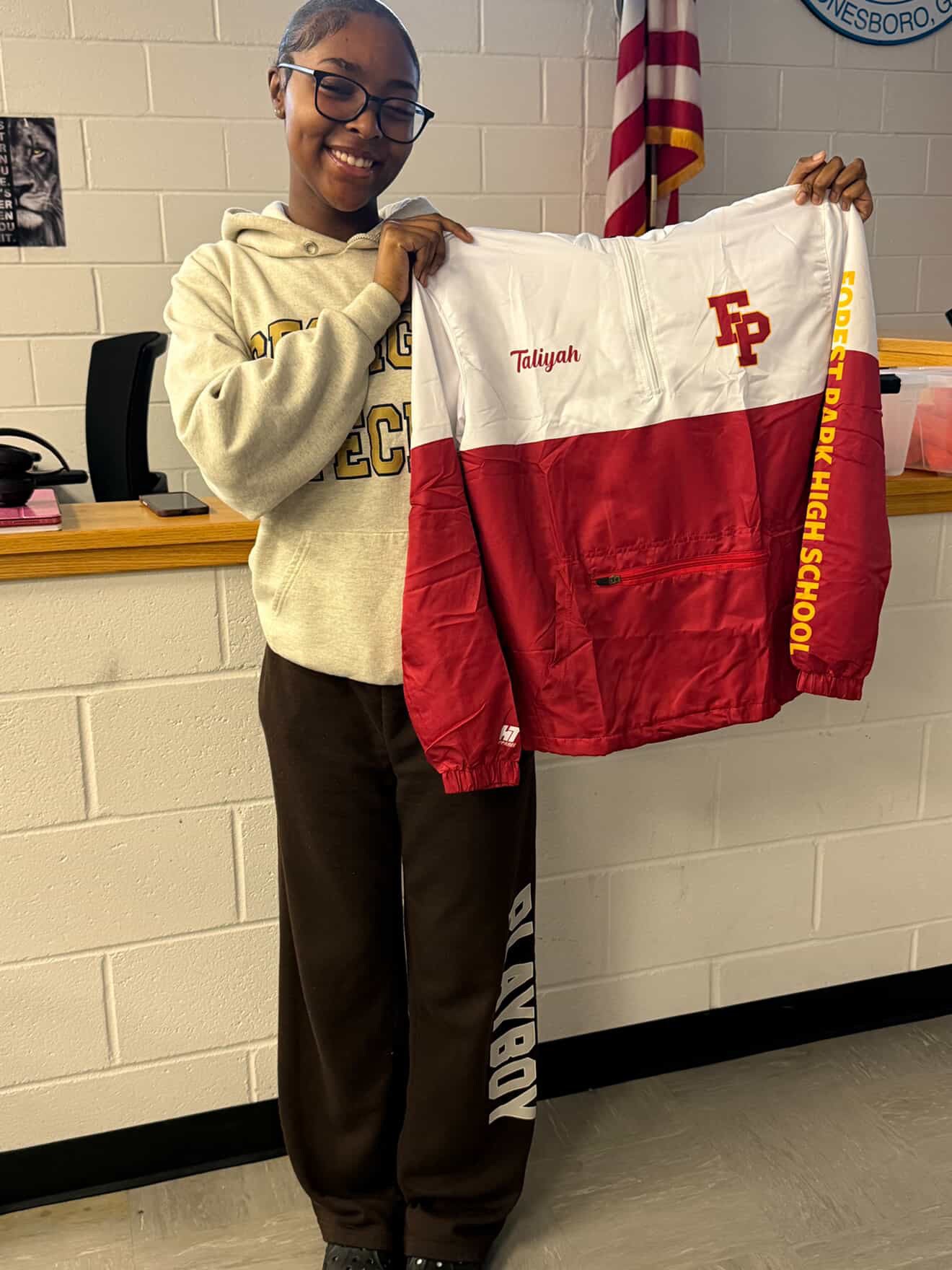 Forest Park High School Custom Windbreaker Jacket