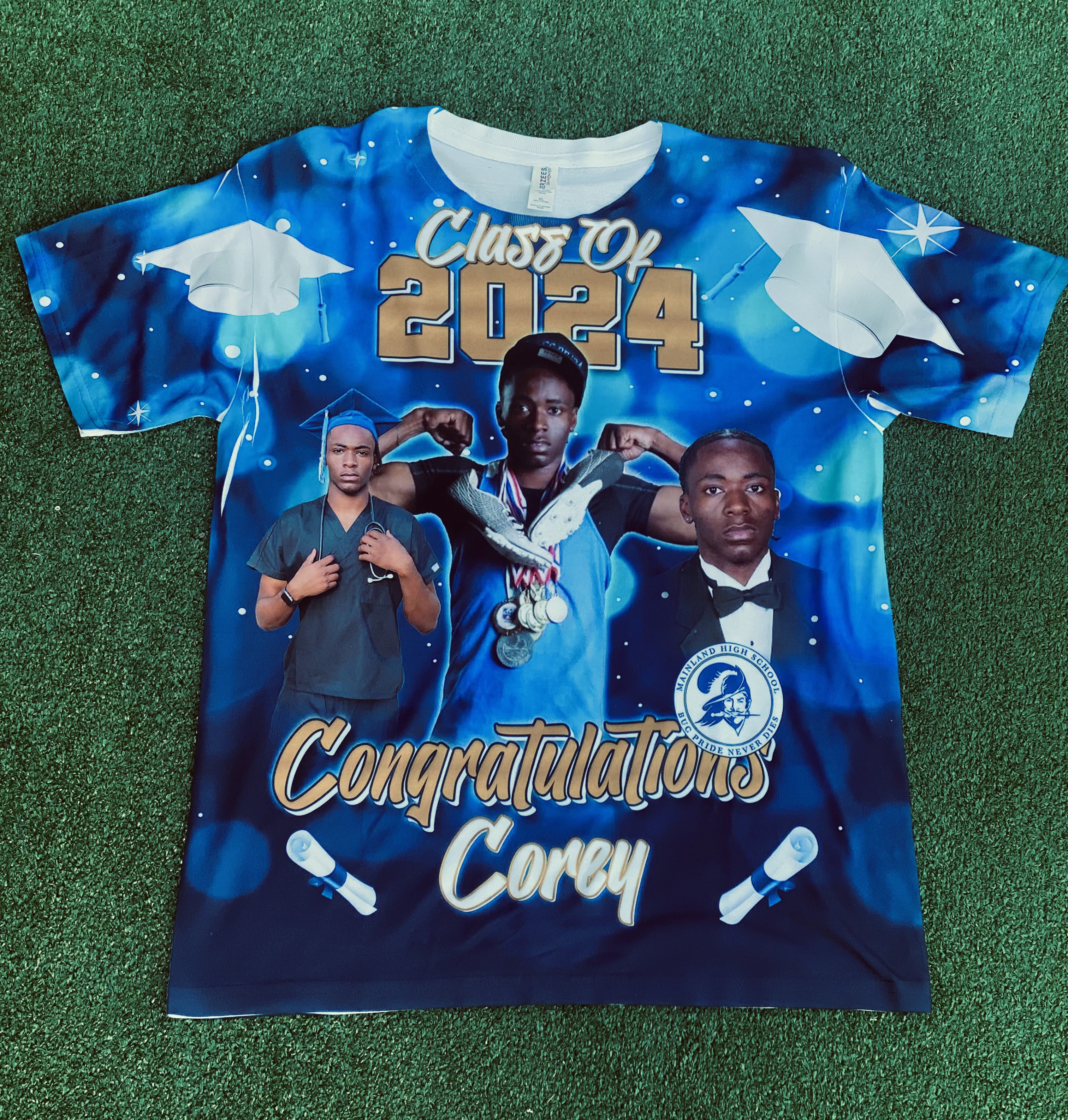 Customize Your Graduation Package  3D Shirts