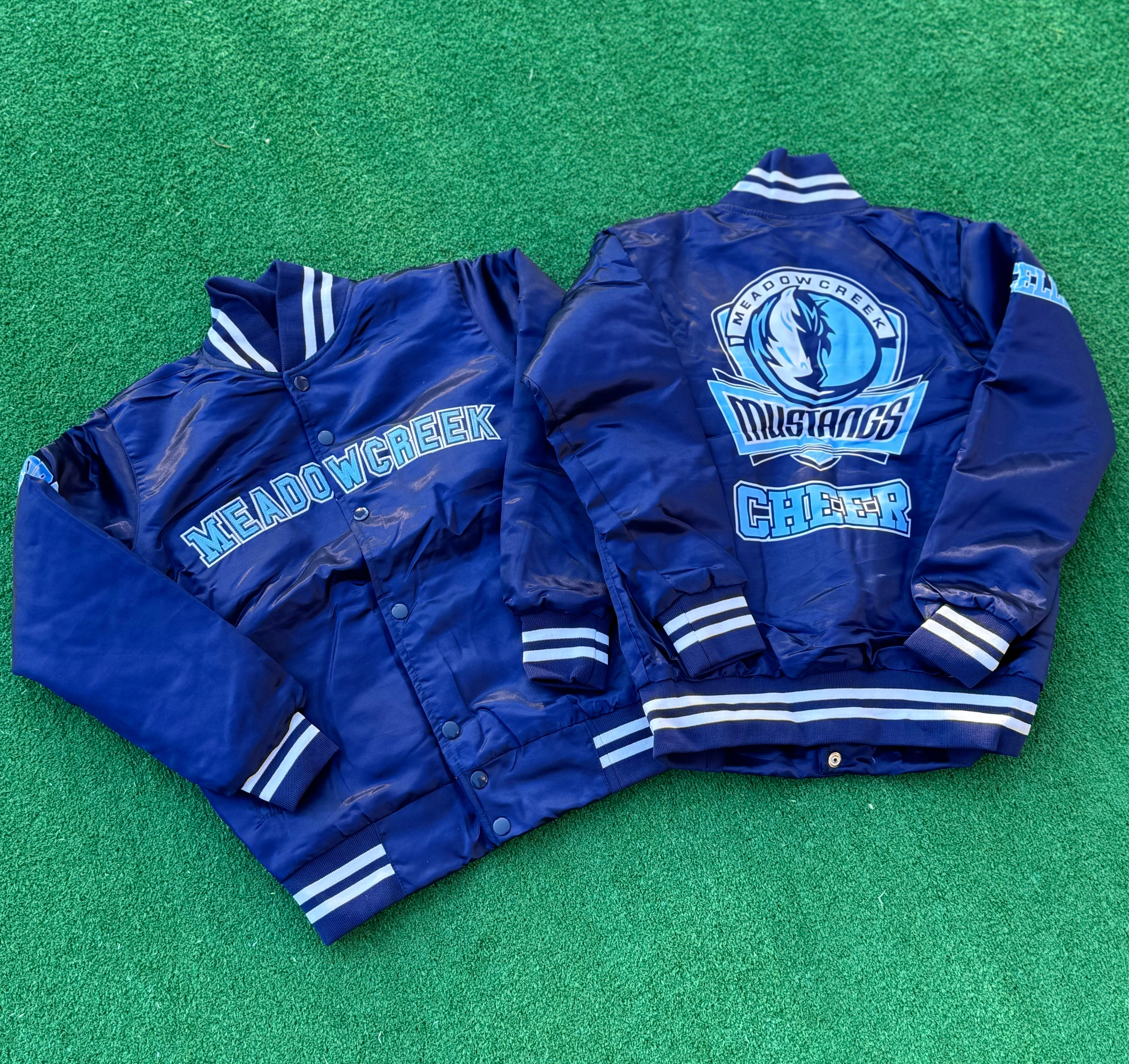 Custom Satin Bomber Jacket