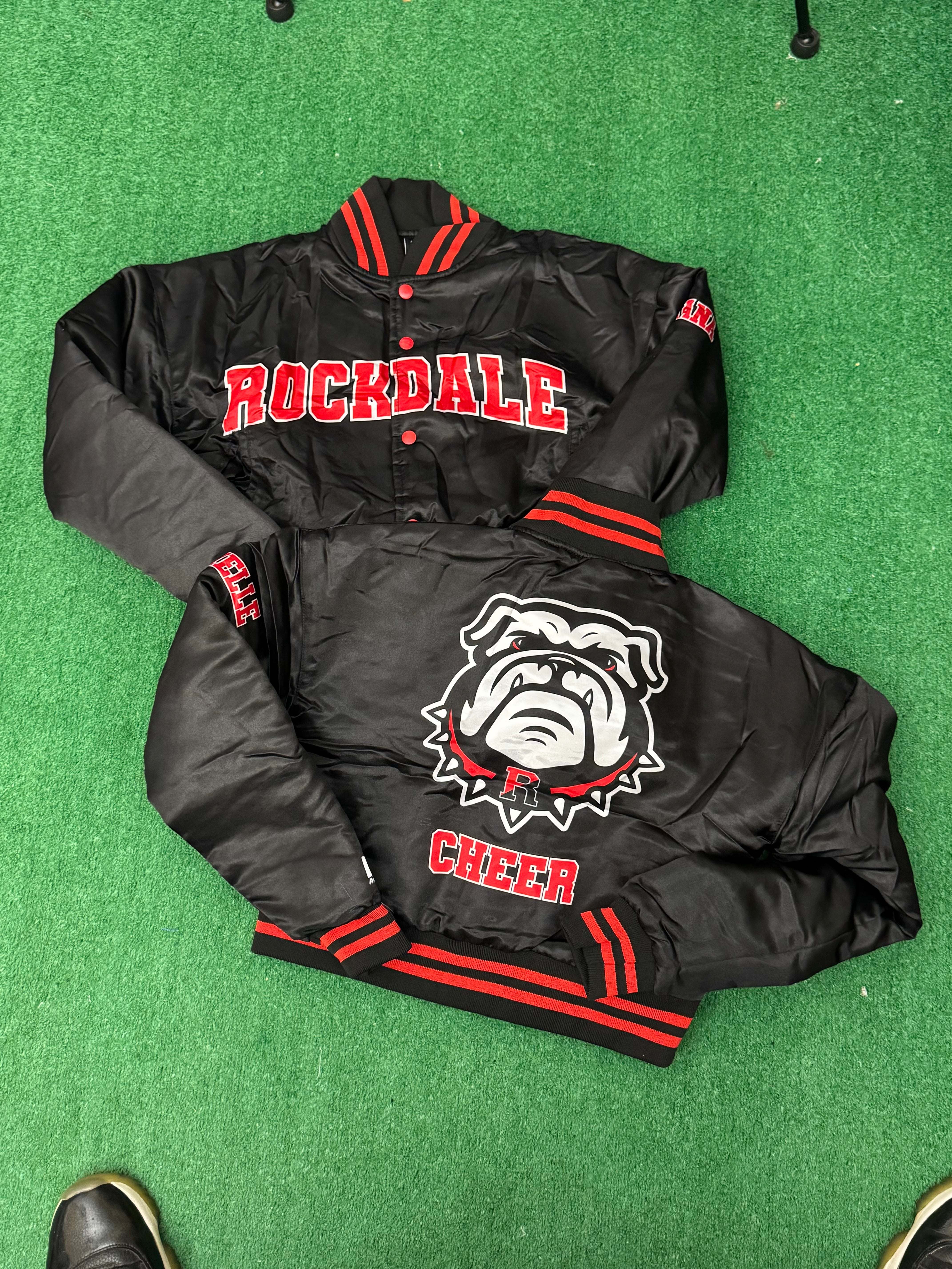 Custom Satin Bomber Jacket