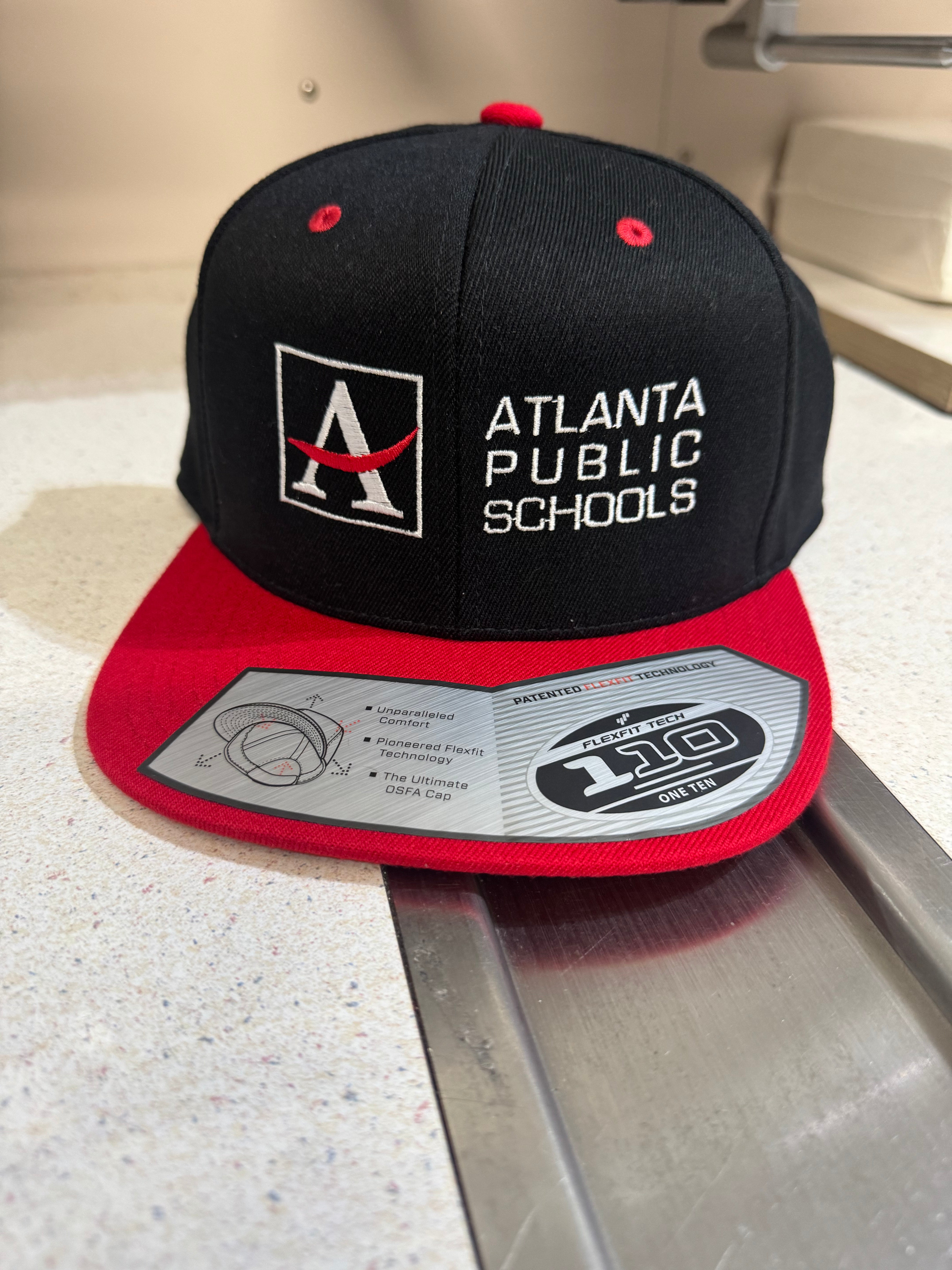 Atlanta Public Schools Premium Flat Bill Flexfit Cap