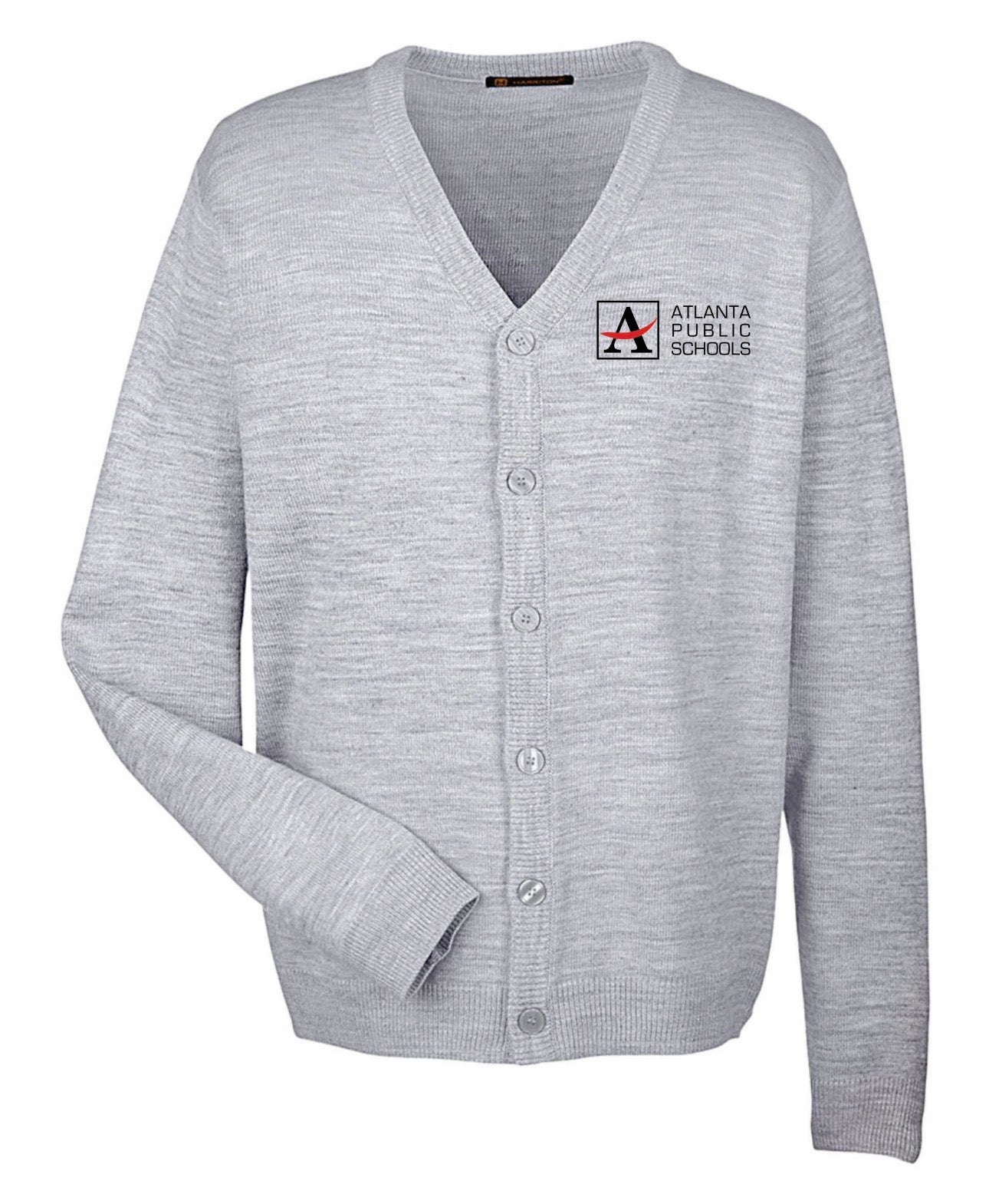 Atlanta Public Schools Staff Men’s Cardigan – Premium Professional Layer