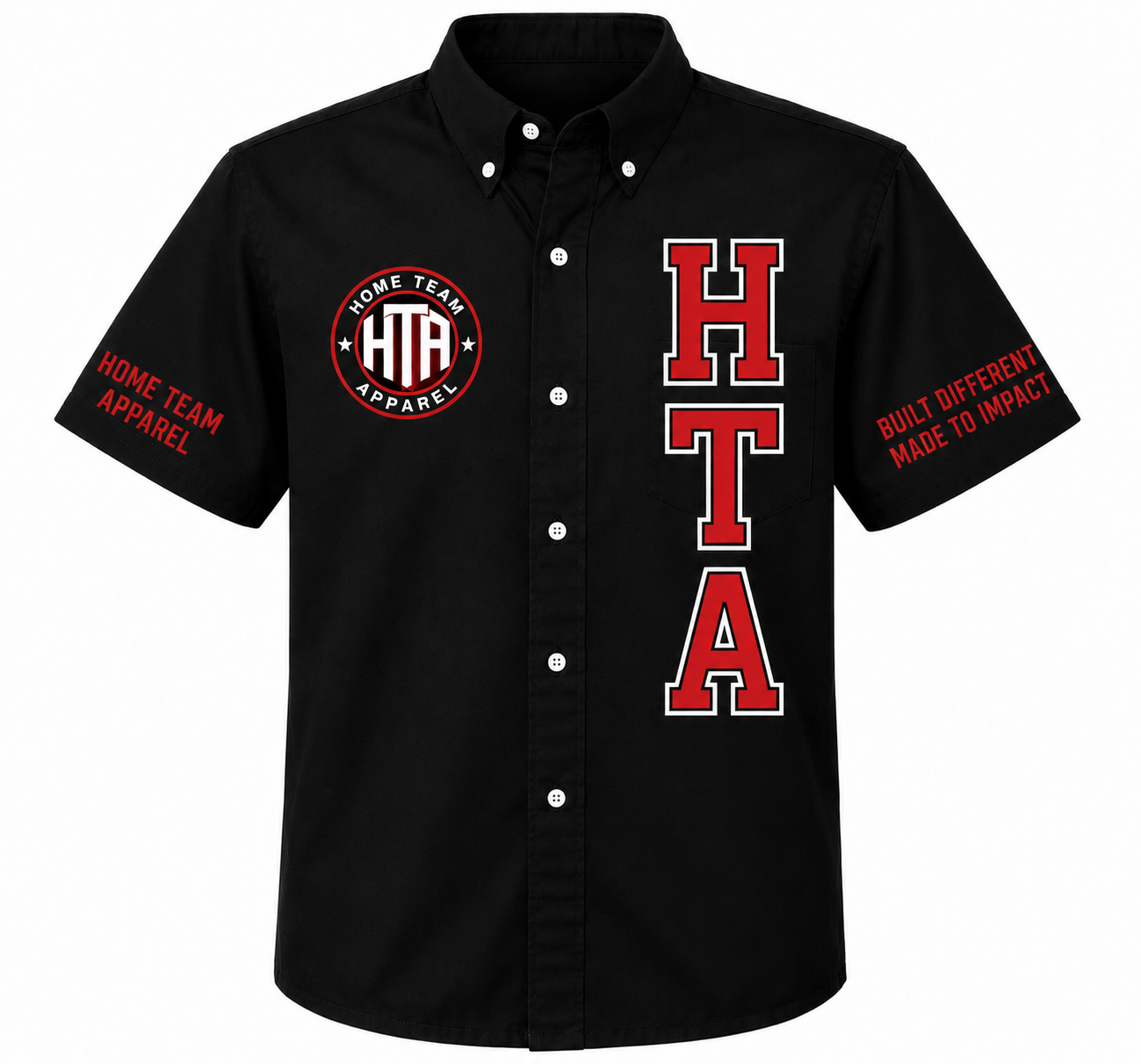Premium Custom Black Dickie Shirt