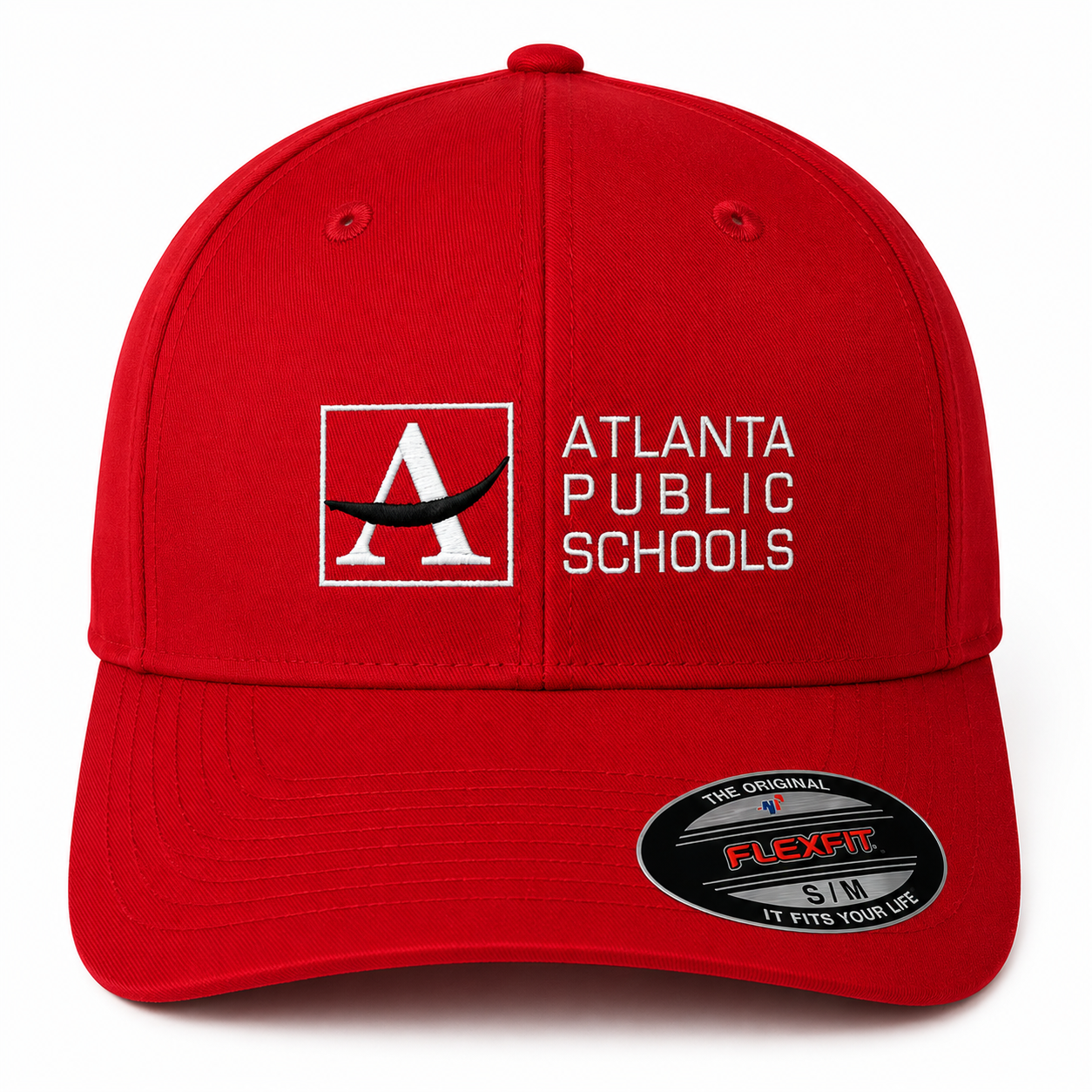 Atlanta Public Schools Premium Flat Bill Flexfit Cap
