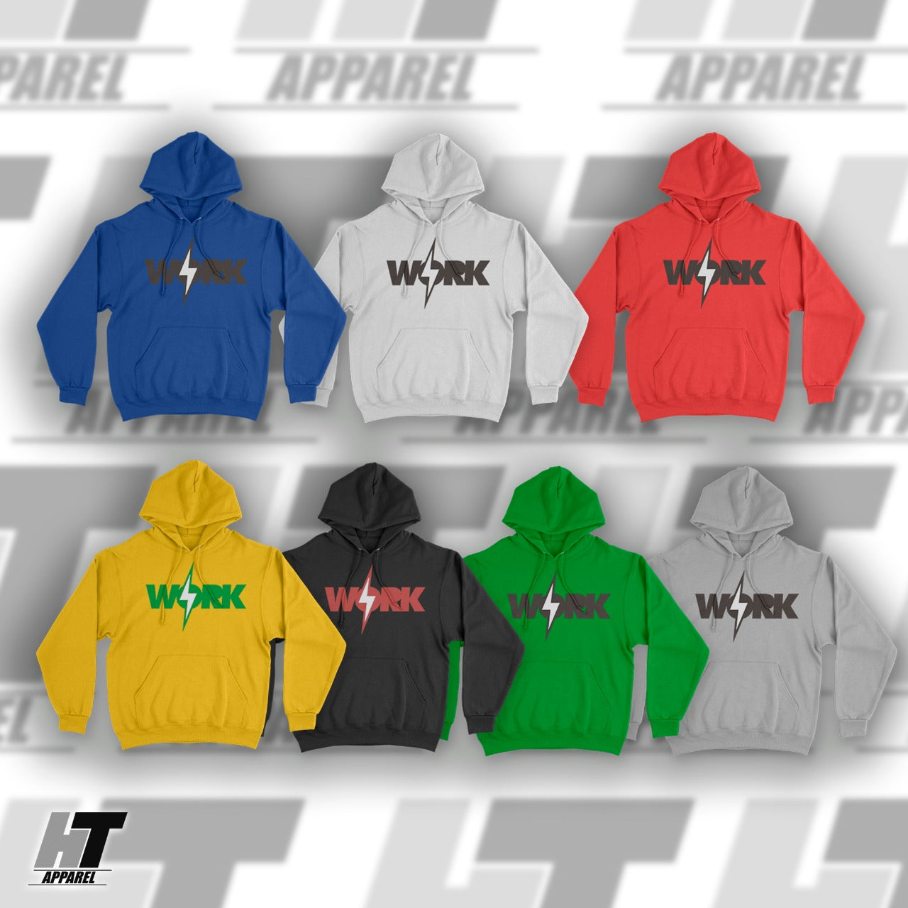 Work Bolt hoodies - Outwork Everyone Brand